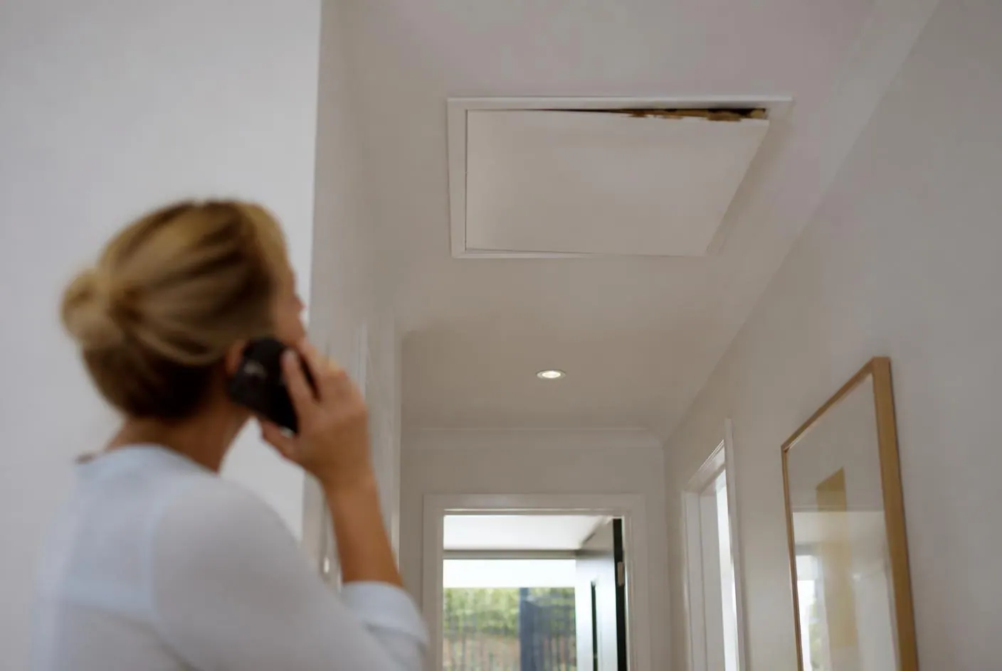 Sydney homeowner calling after hearing a noise in the roof